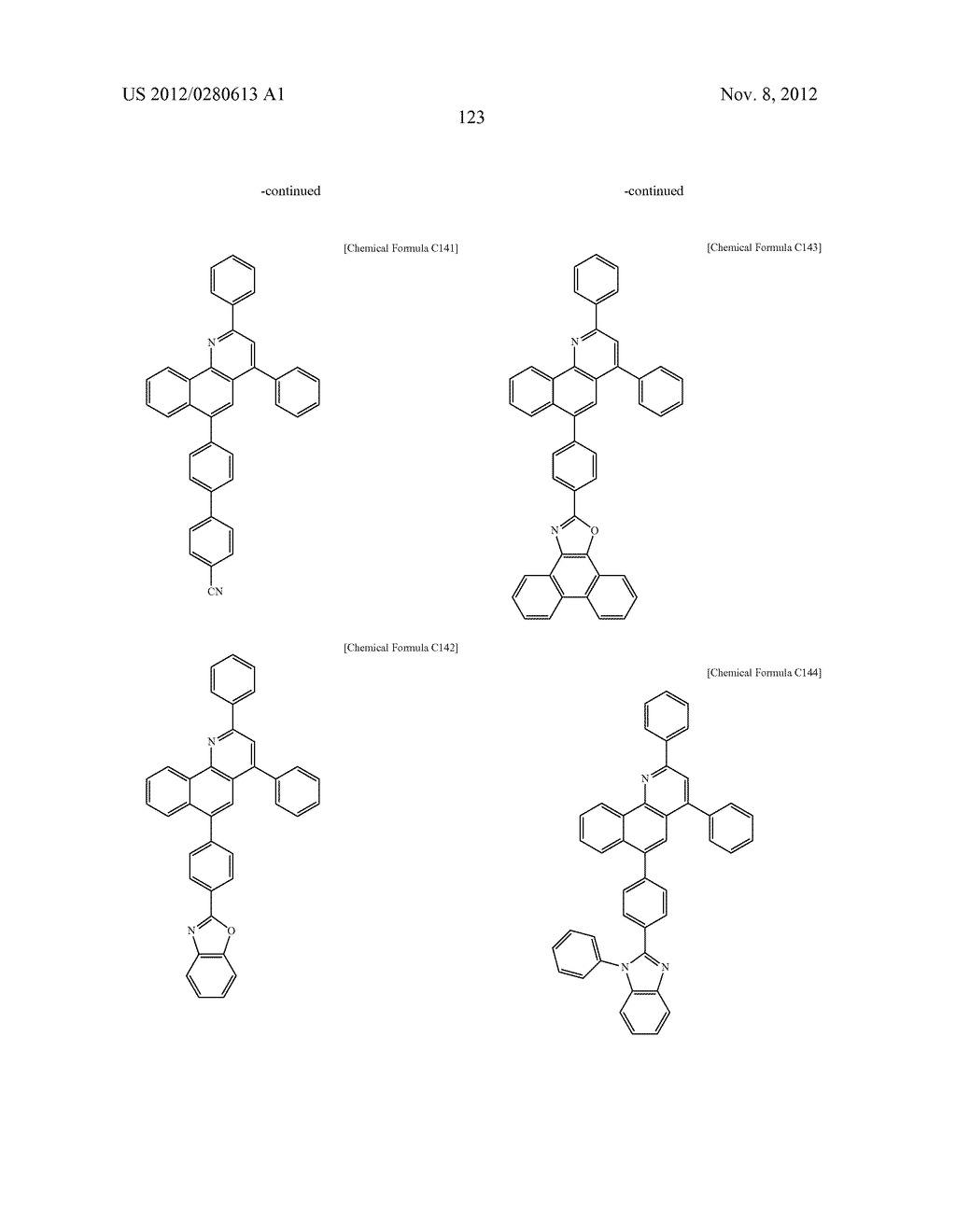 COMPOUND FOR AN ORGANIC OPTOELECTRONIC DEVICE, ORGANIC LIGHT EMITTING     DIODE INCLUDING THE SAME, AND DISPLAY INCLUDING THE ORGANIC LIGHT     EMITTING DIODE - diagram, schematic, and image 129