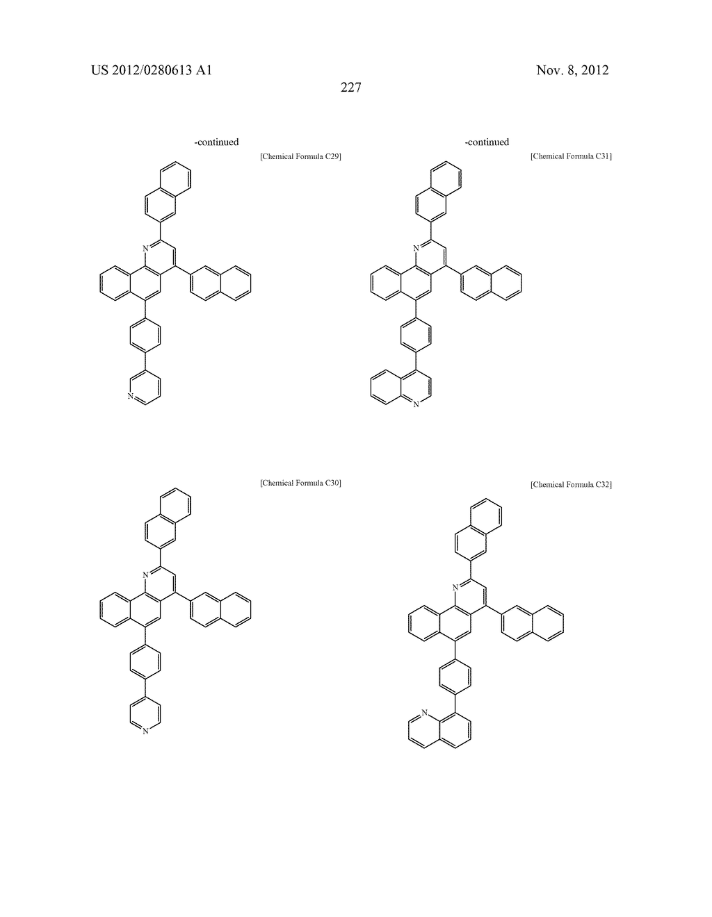 COMPOUND FOR AN ORGANIC OPTOELECTRONIC DEVICE, ORGANIC LIGHT EMITTING     DIODE INCLUDING THE SAME, AND DISPLAY INCLUDING THE ORGANIC LIGHT     EMITTING DIODE - diagram, schematic, and image 233