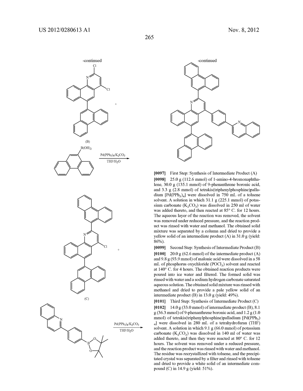 COMPOUND FOR AN ORGANIC OPTOELECTRONIC DEVICE, ORGANIC LIGHT EMITTING     DIODE INCLUDING THE SAME, AND DISPLAY INCLUDING THE ORGANIC LIGHT     EMITTING DIODE - diagram, schematic, and image 271