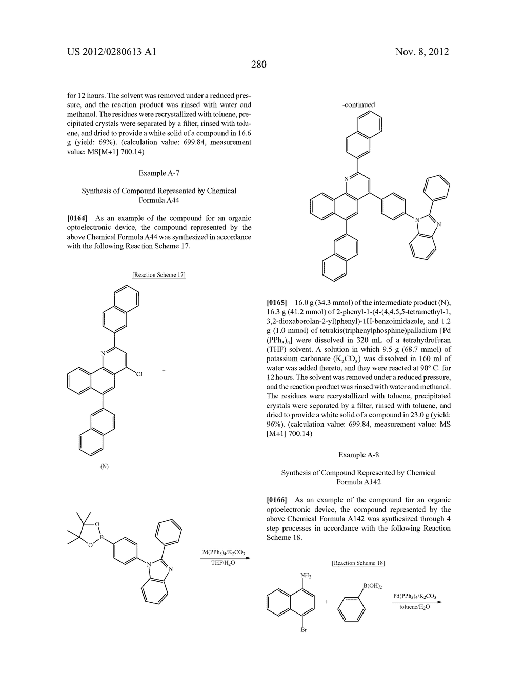 COMPOUND FOR AN ORGANIC OPTOELECTRONIC DEVICE, ORGANIC LIGHT EMITTING     DIODE INCLUDING THE SAME, AND DISPLAY INCLUDING THE ORGANIC LIGHT     EMITTING DIODE - diagram, schematic, and image 286