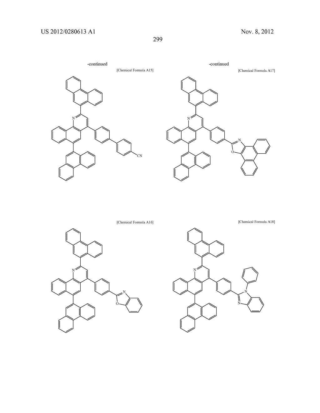 COMPOUND FOR AN ORGANIC OPTOELECTRONIC DEVICE, ORGANIC LIGHT EMITTING     DIODE INCLUDING THE SAME, AND DISPLAY INCLUDING THE ORGANIC LIGHT     EMITTING DIODE - diagram, schematic, and image 305