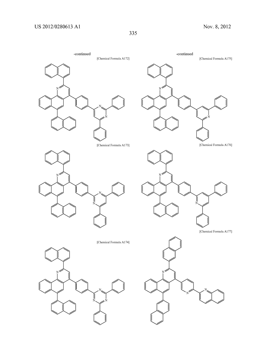 COMPOUND FOR AN ORGANIC OPTOELECTRONIC DEVICE, ORGANIC LIGHT EMITTING     DIODE INCLUDING THE SAME, AND DISPLAY INCLUDING THE ORGANIC LIGHT     EMITTING DIODE - diagram, schematic, and image 341