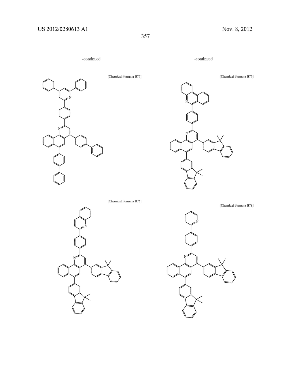 COMPOUND FOR AN ORGANIC OPTOELECTRONIC DEVICE, ORGANIC LIGHT EMITTING     DIODE INCLUDING THE SAME, AND DISPLAY INCLUDING THE ORGANIC LIGHT     EMITTING DIODE - diagram, schematic, and image 363