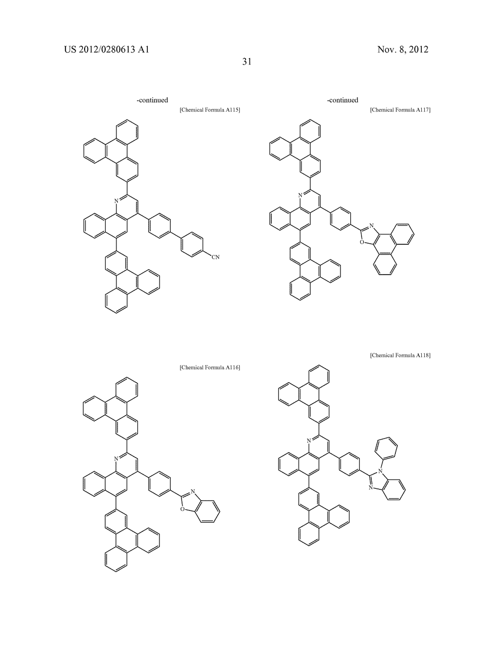 COMPOUND FOR AN ORGANIC OPTOELECTRONIC DEVICE, ORGANIC LIGHT EMITTING     DIODE INCLUDING THE SAME, AND DISPLAY INCLUDING THE ORGANIC LIGHT     EMITTING DIODE - diagram, schematic, and image 37