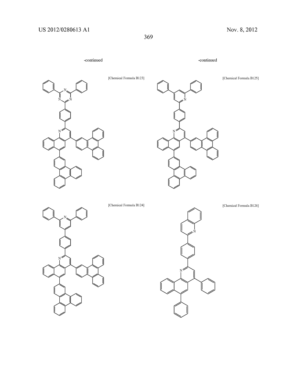 COMPOUND FOR AN ORGANIC OPTOELECTRONIC DEVICE, ORGANIC LIGHT EMITTING     DIODE INCLUDING THE SAME, AND DISPLAY INCLUDING THE ORGANIC LIGHT     EMITTING DIODE - diagram, schematic, and image 375