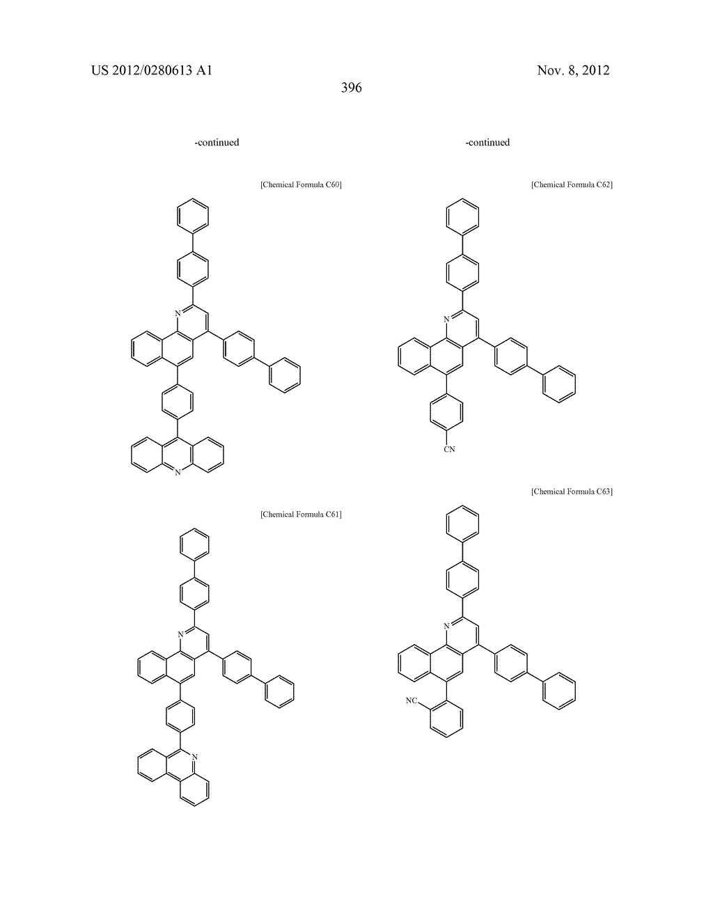 COMPOUND FOR AN ORGANIC OPTOELECTRONIC DEVICE, ORGANIC LIGHT EMITTING     DIODE INCLUDING THE SAME, AND DISPLAY INCLUDING THE ORGANIC LIGHT     EMITTING DIODE - diagram, schematic, and image 402