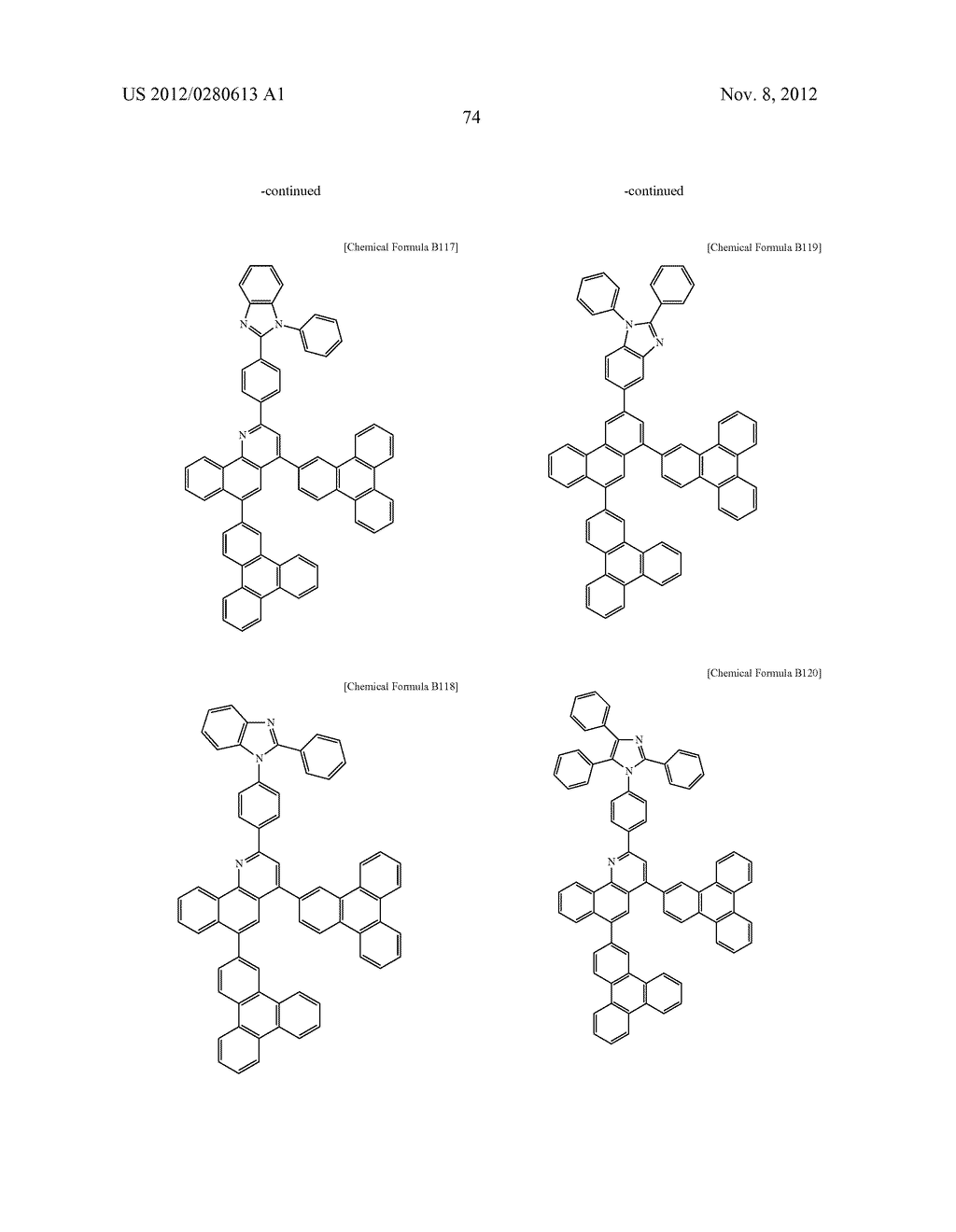 COMPOUND FOR AN ORGANIC OPTOELECTRONIC DEVICE, ORGANIC LIGHT EMITTING     DIODE INCLUDING THE SAME, AND DISPLAY INCLUDING THE ORGANIC LIGHT     EMITTING DIODE - diagram, schematic, and image 80