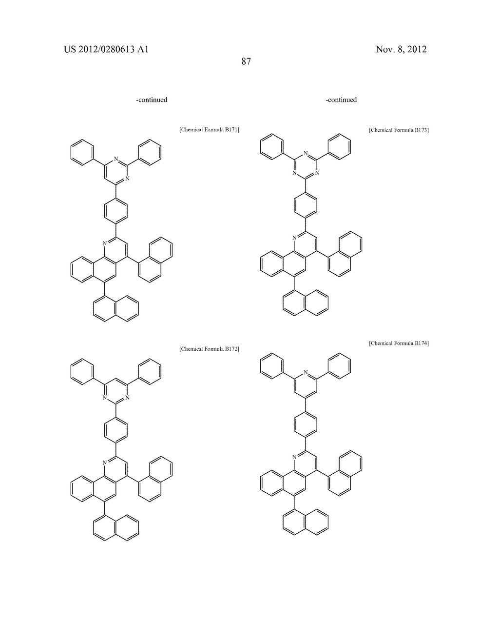 COMPOUND FOR AN ORGANIC OPTOELECTRONIC DEVICE, ORGANIC LIGHT EMITTING     DIODE INCLUDING THE SAME, AND DISPLAY INCLUDING THE ORGANIC LIGHT     EMITTING DIODE - diagram, schematic, and image 93