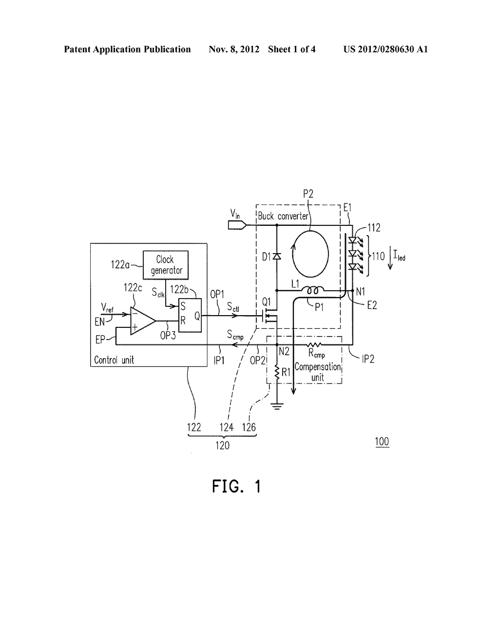 CONSTANT CURRENT DRIVING CIRCUIT OF LIGHT EMITTING DIODE AND LIGHTING     APPARATUS - diagram, schematic, and image 02