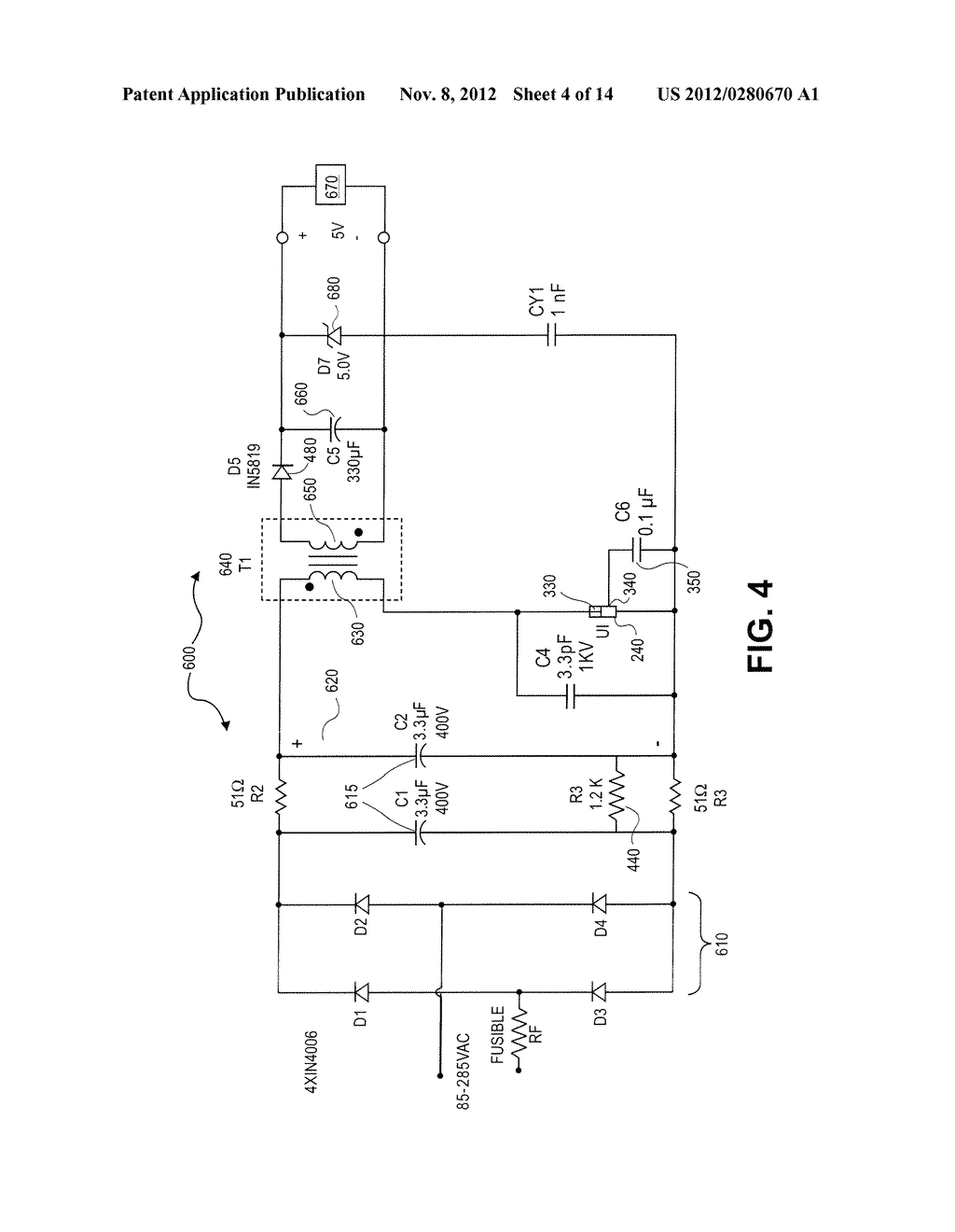 OFF-LINE CONVERTER WITH DIGITAL CONTROL - diagram, schematic, and image 05