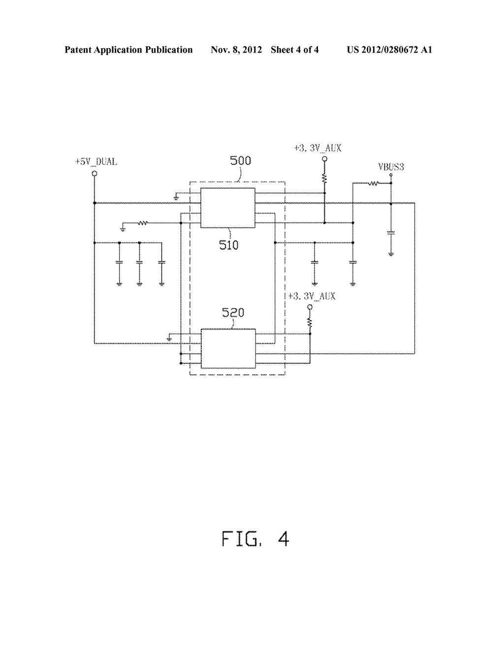 POWER SUPPLY CIRCUIT FOR UNIVERSAL SERIAL BUS PORT - diagram, schematic, and image 05