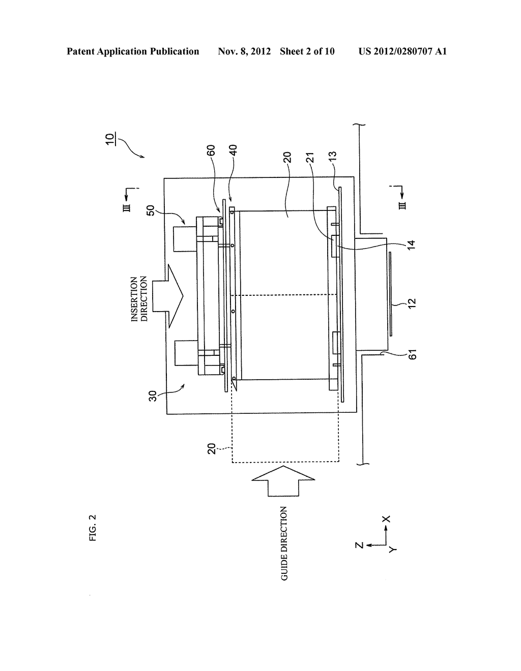 BOARD MOUNTING APPARATUS, TEST HEAD, AND ELECTRONIC DEVICE TEST APPARATUS - diagram, schematic, and image 03