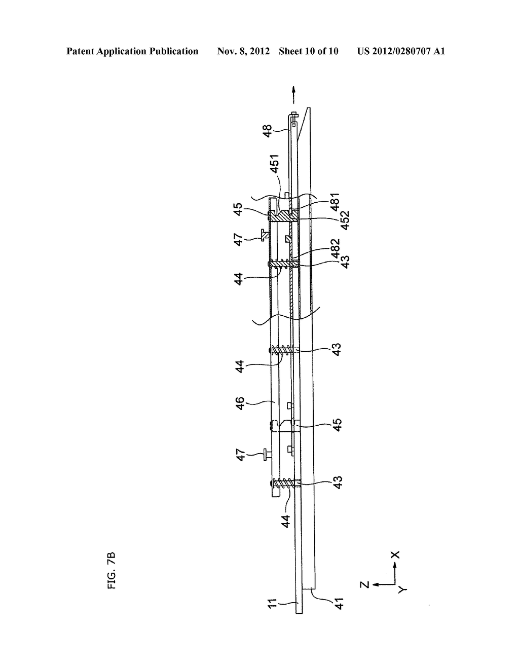 BOARD MOUNTING APPARATUS, TEST HEAD, AND ELECTRONIC DEVICE TEST APPARATUS - diagram, schematic, and image 11