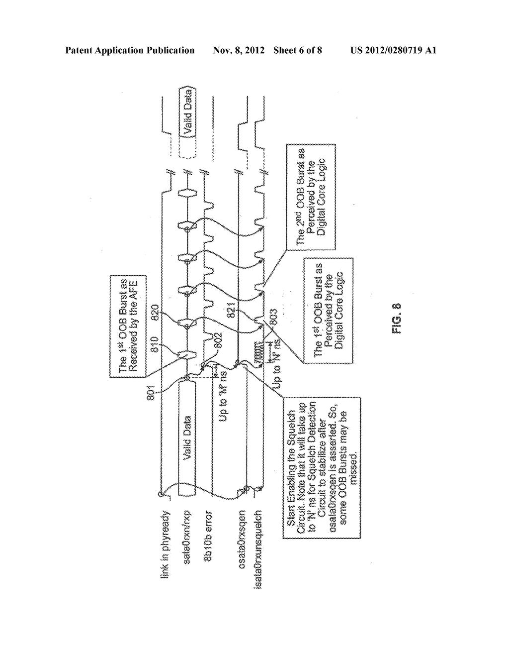 Apparatus and Method for Selectively Enabling and Disabling a Squelch     Circuit Across AHCI and SATA Power States - diagram, schematic, and image 07