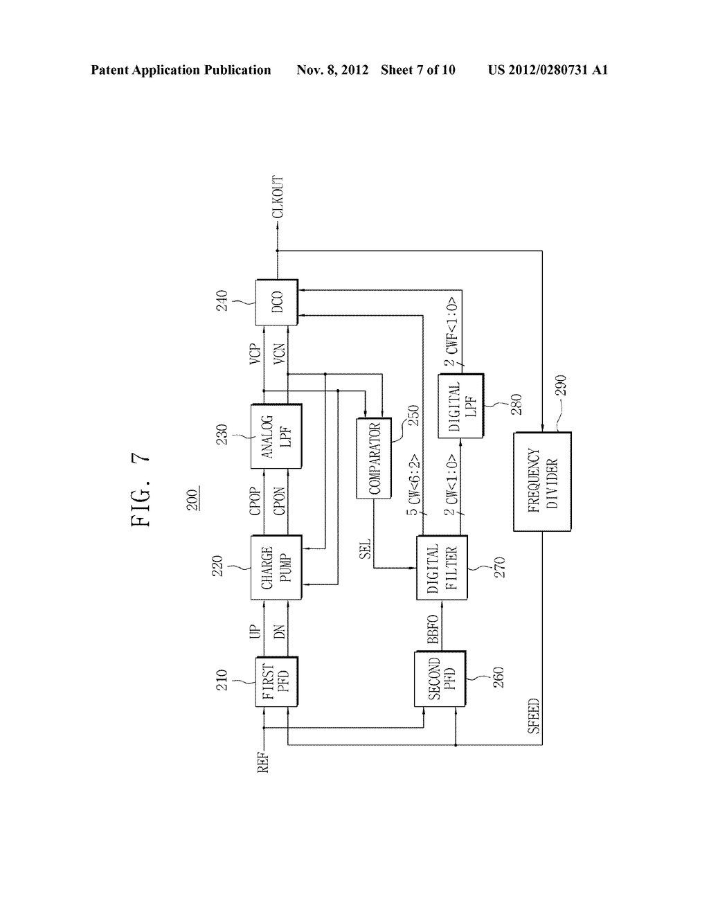 PHASE-LOCKED-LOOP CIRCUIT INCLUDING DIGITALLY-CONTROLLED OSCILLATOR - diagram, schematic, and image 08