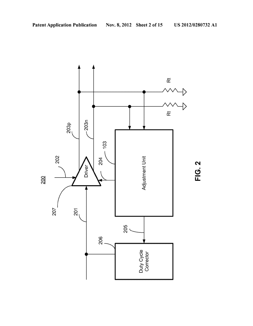 APPARATUS, SYSTEM, AND METHOD FOR VOLTAGE SWING AND DUTY CYCLE ADJUSTMENT - diagram, schematic, and image 03