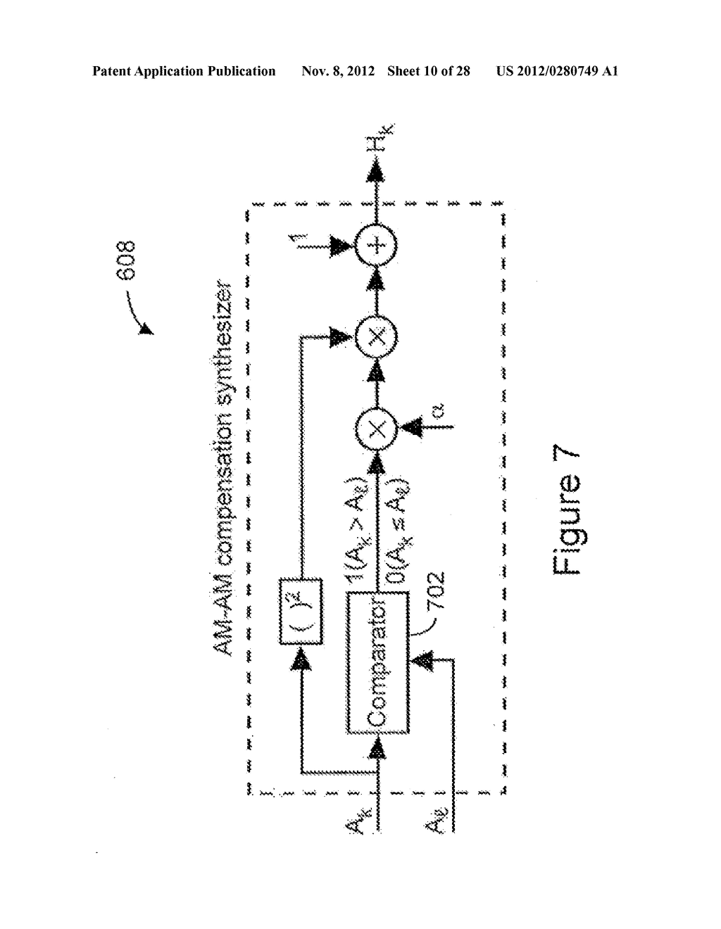 SYSTEMS AND METHODS FOR MITIGATING SPECTRAL REGROWTH FROM NON-LINEAR     SYSTEMS - diagram, schematic, and image 11