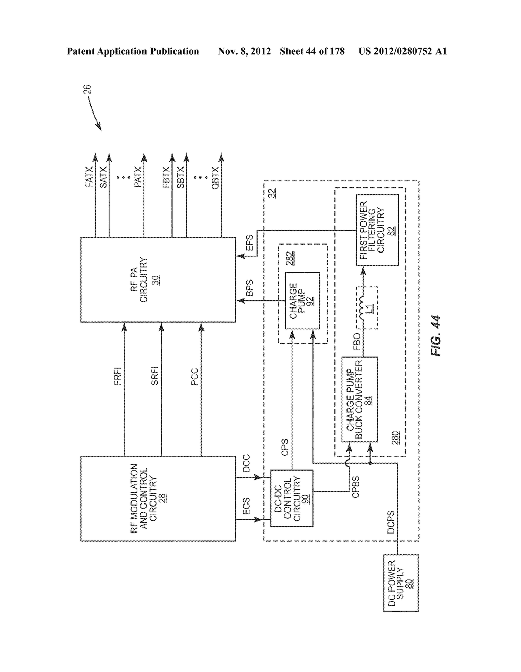 EMBEDDED RF PA TEMPERATURE COMPENSATING BIAS TRANSISTOR - diagram, schematic, and image 45