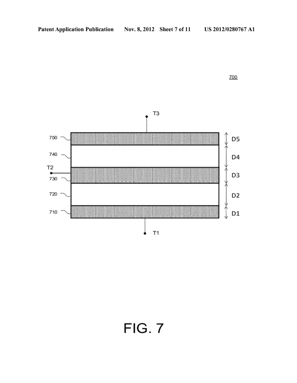 DOUBLE FILM BULK ACOUSTIC RESONATORS WITH ELECTRODE LAYER AND     PIEZO-ELECTRIC LAYER THICKNESSES PROVIDING IMPROVED QUALITY FACTOR - diagram, schematic, and image 08