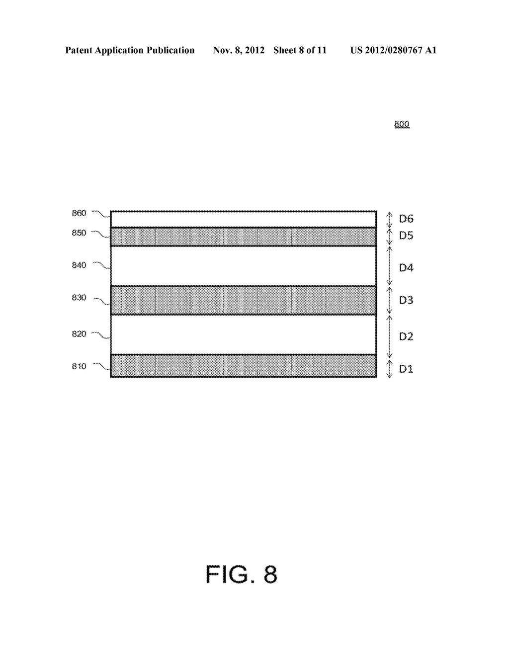 DOUBLE FILM BULK ACOUSTIC RESONATORS WITH ELECTRODE LAYER AND     PIEZO-ELECTRIC LAYER THICKNESSES PROVIDING IMPROVED QUALITY FACTOR - diagram, schematic, and image 09