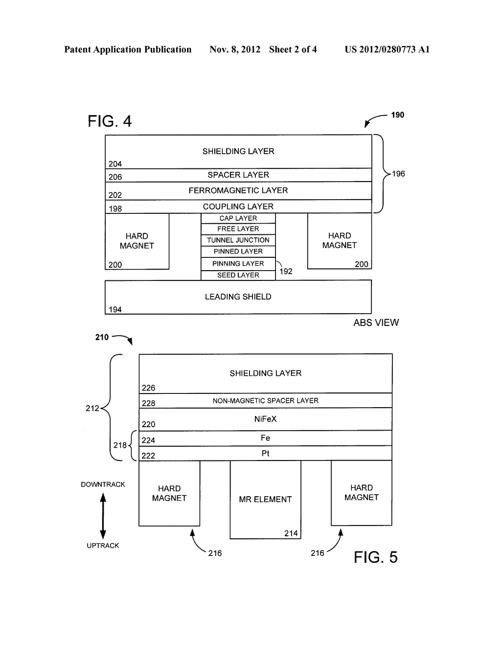 Magnetoresistive Shield with Coupled Lateral Magnet Bias - diagram, schematic, and image 03