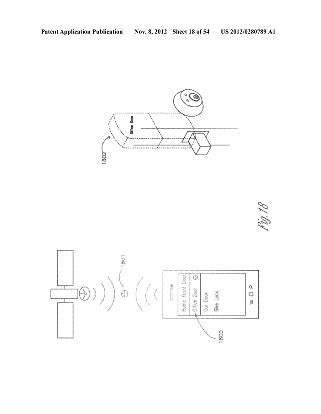 SYSTEMS AND METHODS FOR CONTROLLING A LOCKING MECHANISM USING A PORTABLE     ELECTRONIC DEVICE - diagram, schematic, and image 19