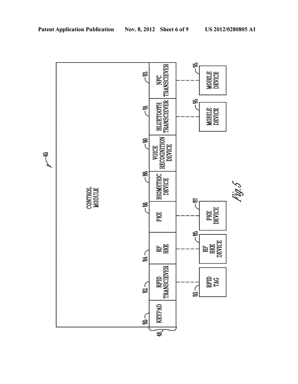 VEHICULAR SECURITY SYSTEM WITH CONFIGURABLE IMMOBILIZATION FEATURES - diagram, schematic, and image 07