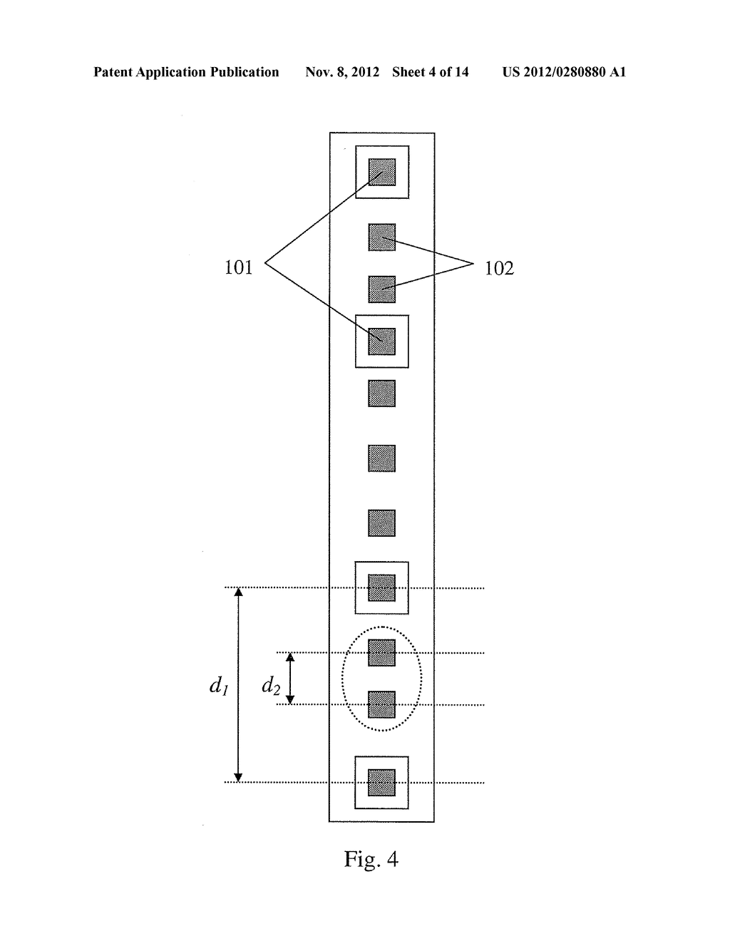 ANTENNA ARRAY ARRANGEMENT AND A MULTI BAND ANTENNA - diagram, schematic, and image 05