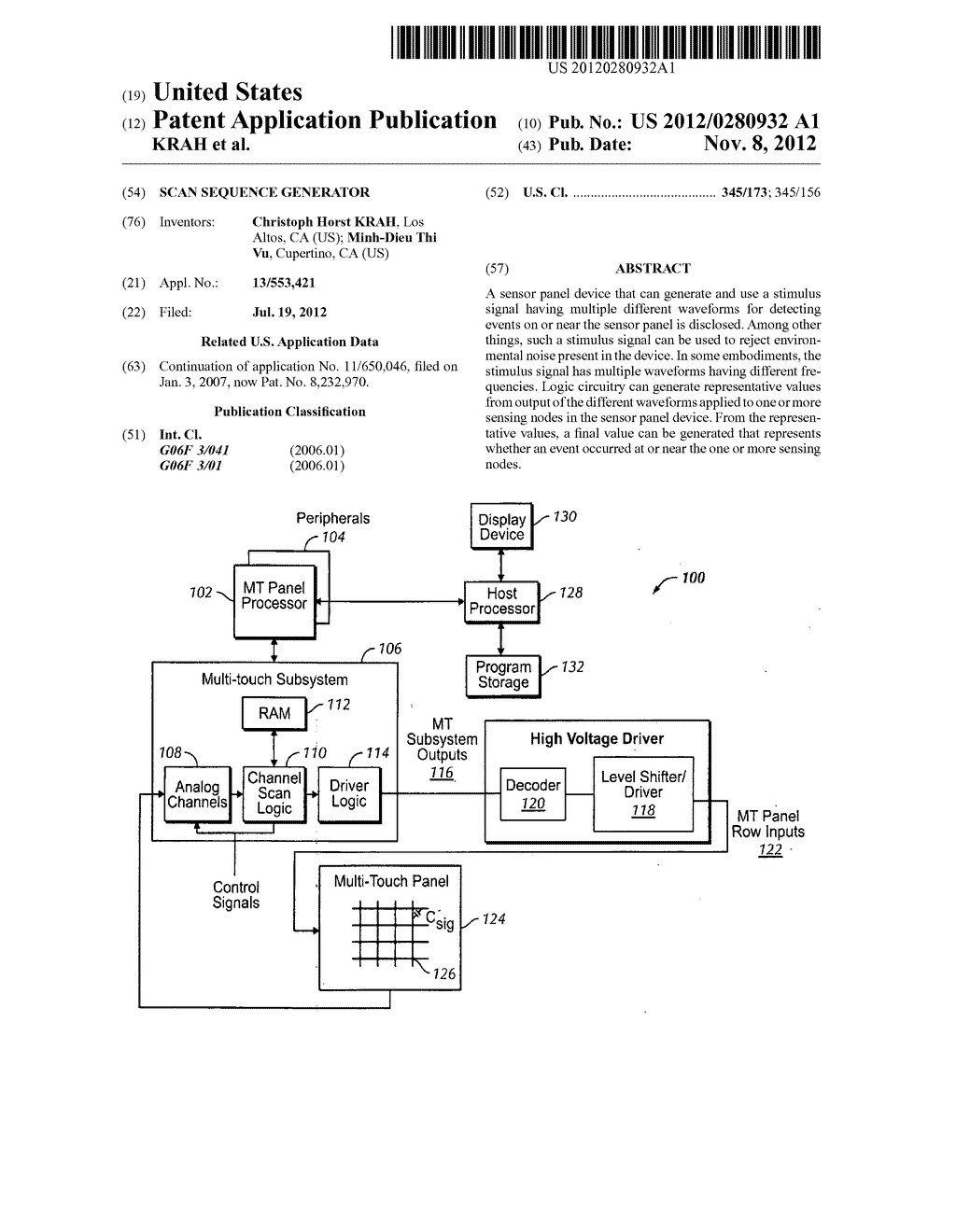 SCAN SEQUENCE GENERATOR - diagram, schematic, and image 01