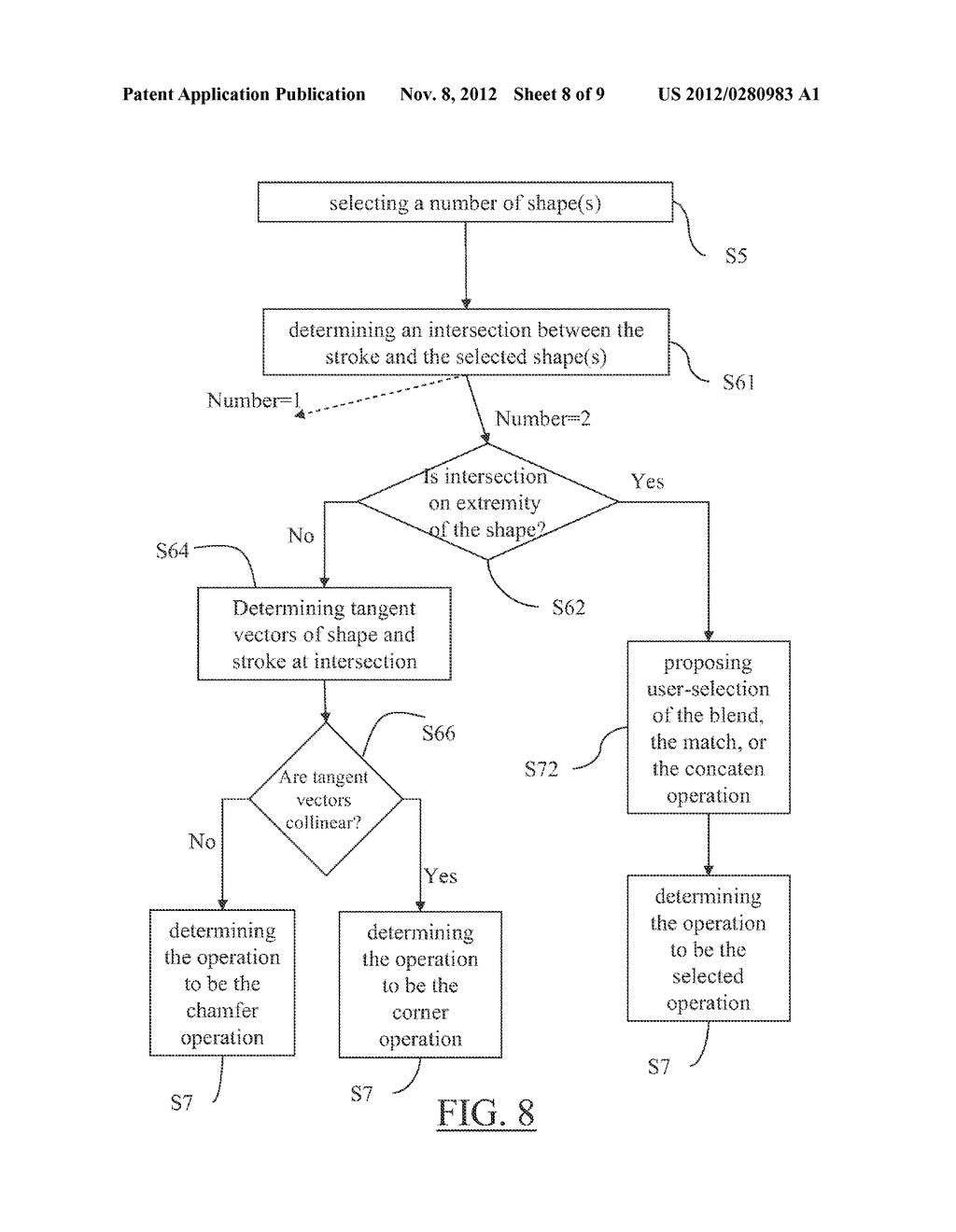 DETERMINING A GEOMETRICAL CAD OPERATION - diagram, schematic, and image 09