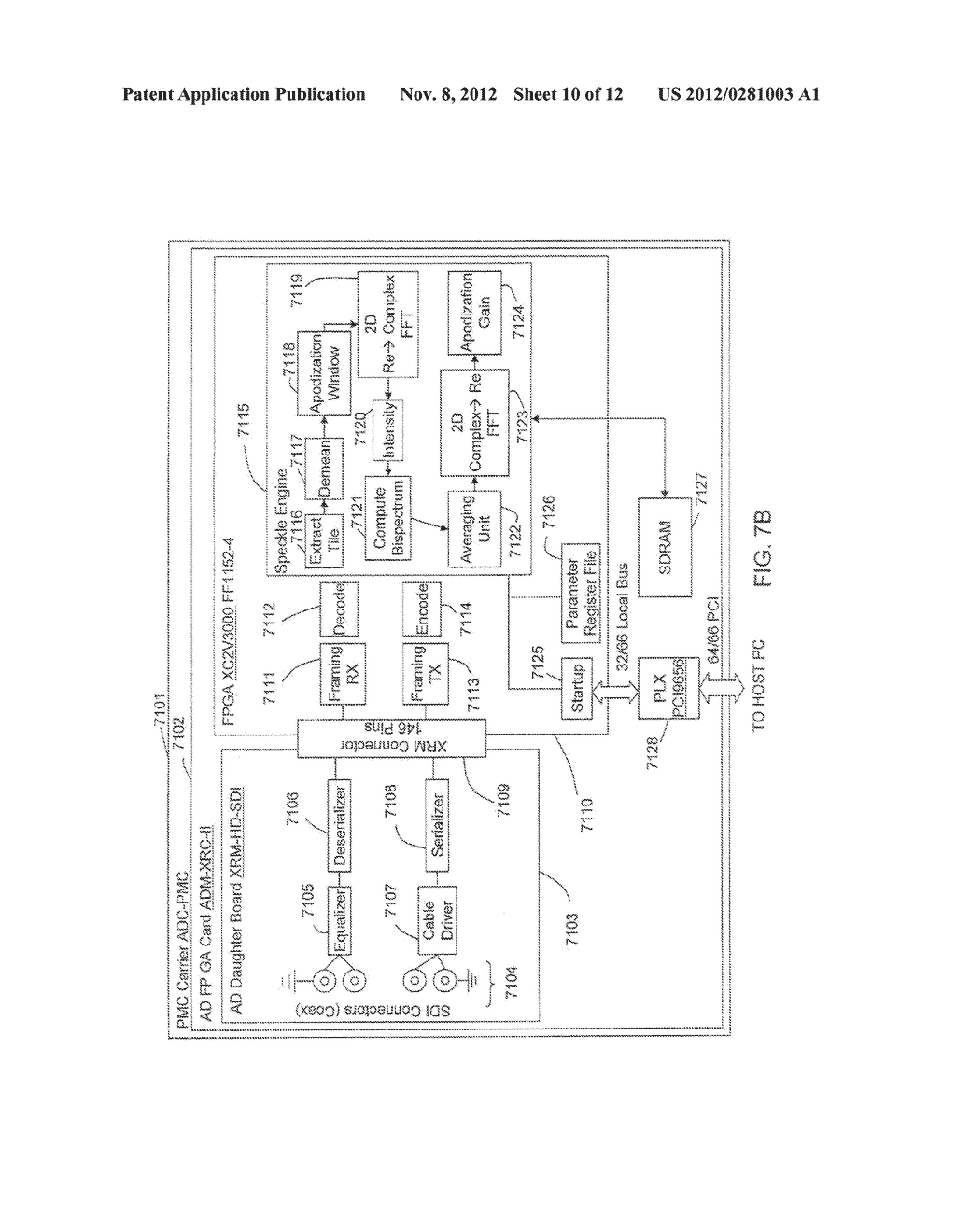 METHOD AND SYSTEM FOR ENABLING REAL-TIME SPECKLE PROCESSING USING HARDWARE     PLATFORMS - diagram, schematic, and image 11