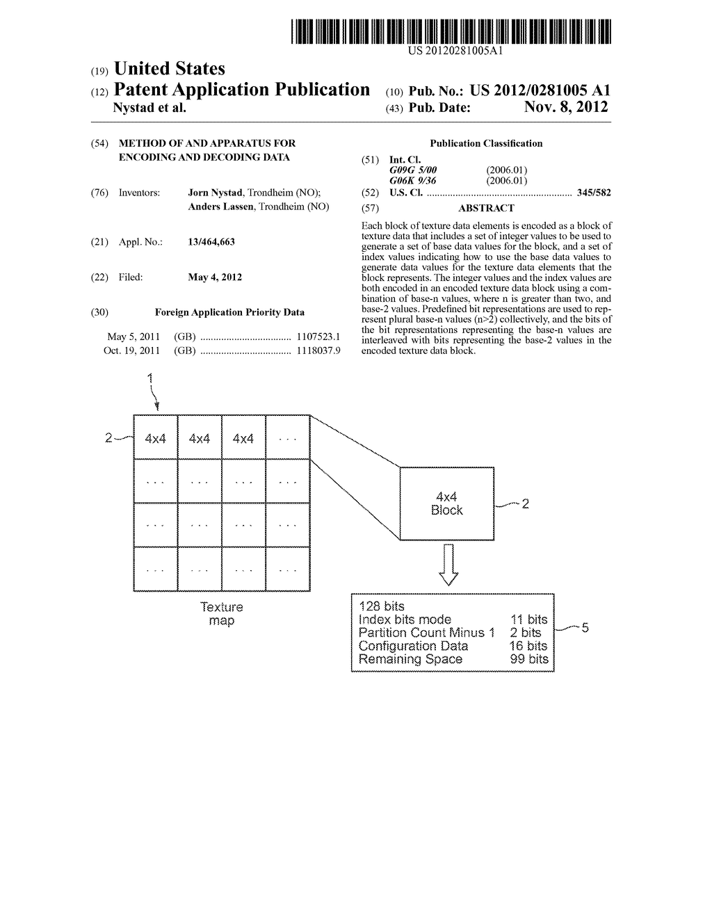 Method Of And Apparatus For Encoding And Decoding Data - diagram, schematic, and image 01