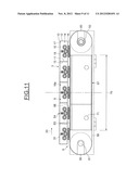 DEVICE FOR HOLDING AND CARRYING ALONG A SUBSTRATE TO BE PRINTED ON AND A     PRINTING MACHINE diagram and image