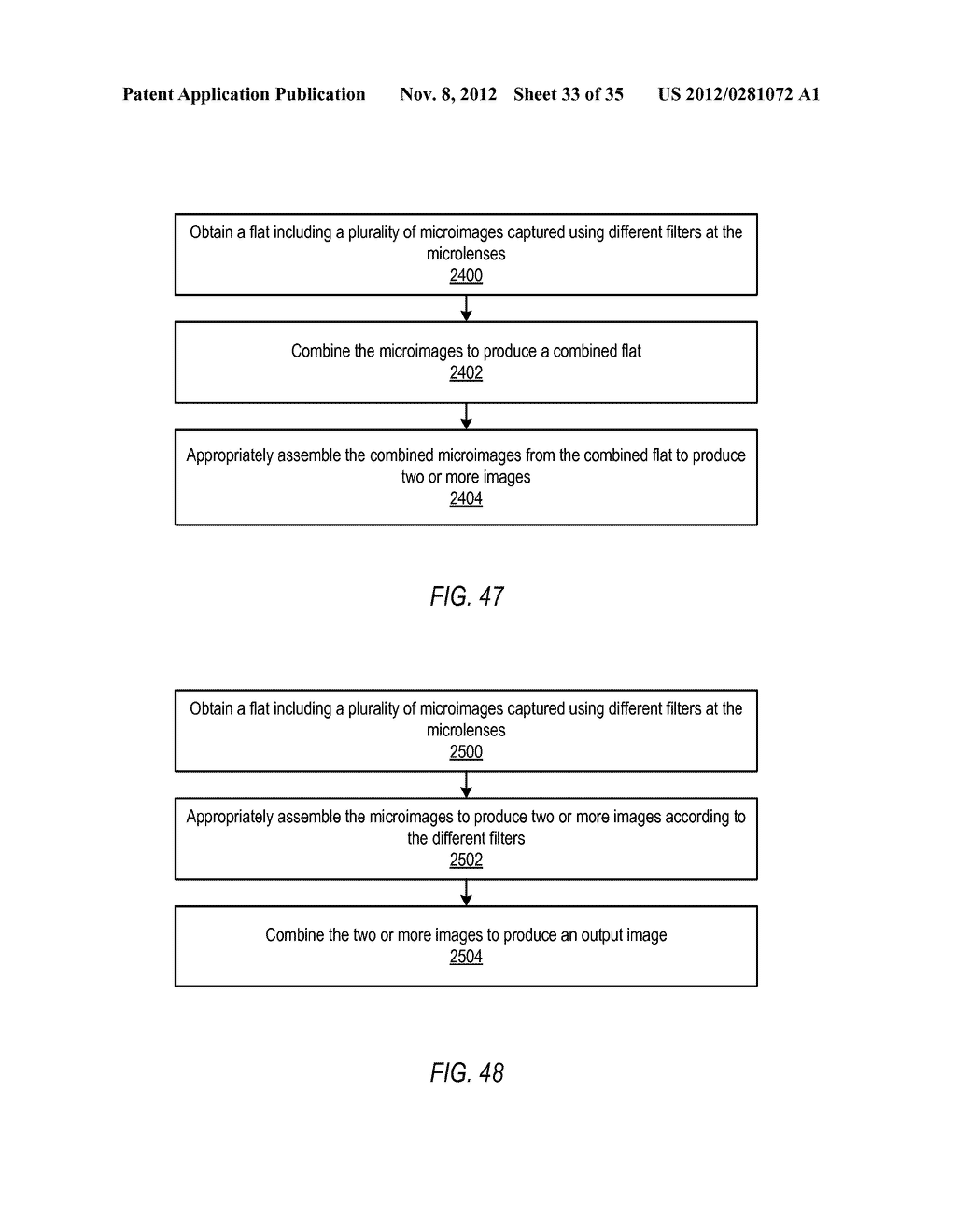 Focused Plenoptic Camera Employing Different Apertures or Filtering at     Different Microlenses - diagram, schematic, and image 34