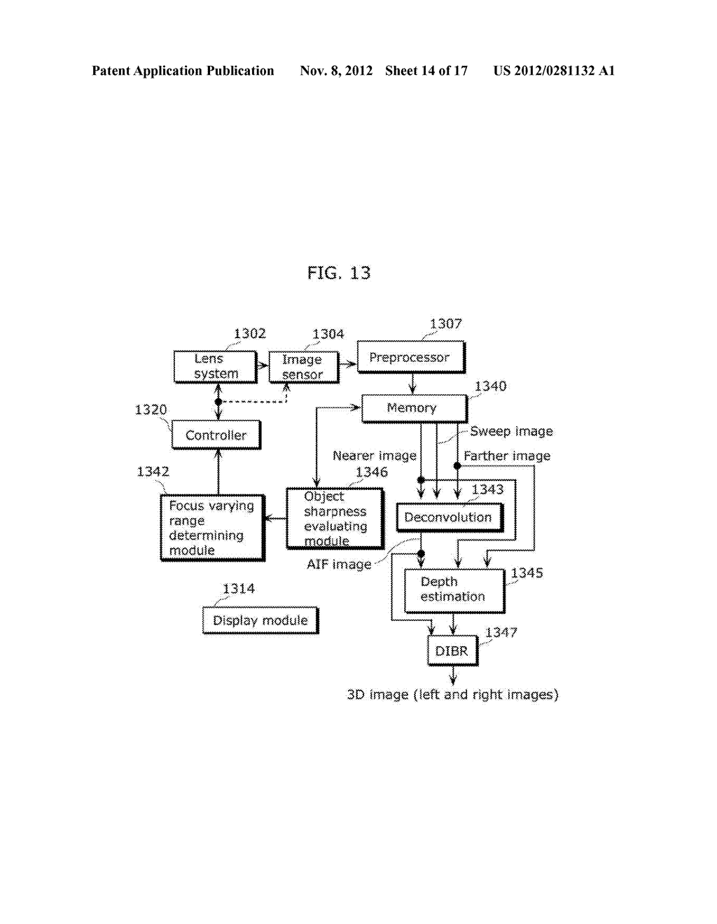 IMAGE CAPTURING DEVICE, IMAGE CAPTURING METHOD, PROGRAM, AND INTEGRATED     CIRCUIT - diagram, schematic, and image 15