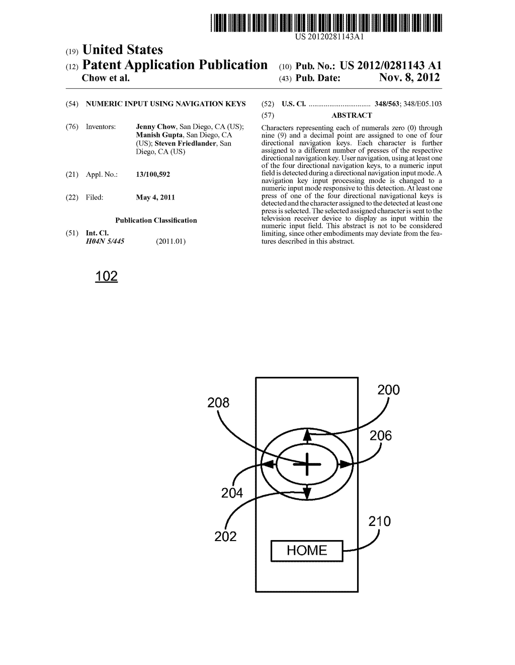 Numeric Input Using Navigation Keys - diagram, schematic, and image 01