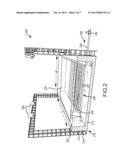 SYSTEM AND METHOD FOR PROJECTING ONTO AN UPPER SURFACE OF A BODY OF WATER diagram and image