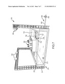 SYSTEM AND METHOD FOR PROJECTING ONTO AN UPPER SURFACE OF A BODY OF WATER diagram and image