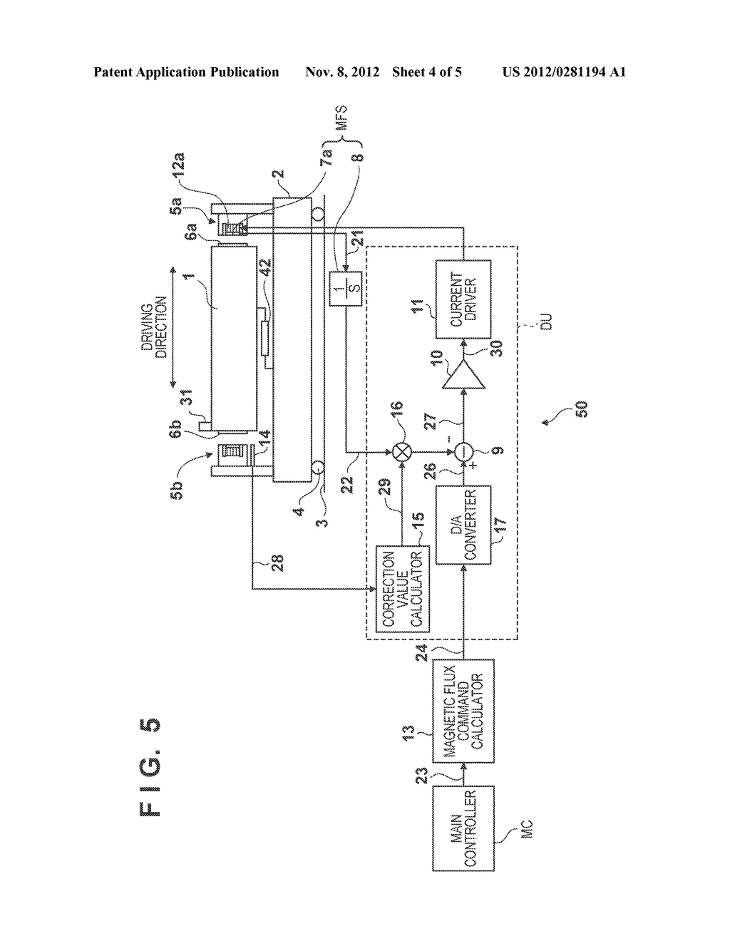 POSITIONING APPARATUS, EXPOSURE APPARATUS, AND METHOD OF MANUFACTURING     DEVICE - diagram, schematic, and image 05