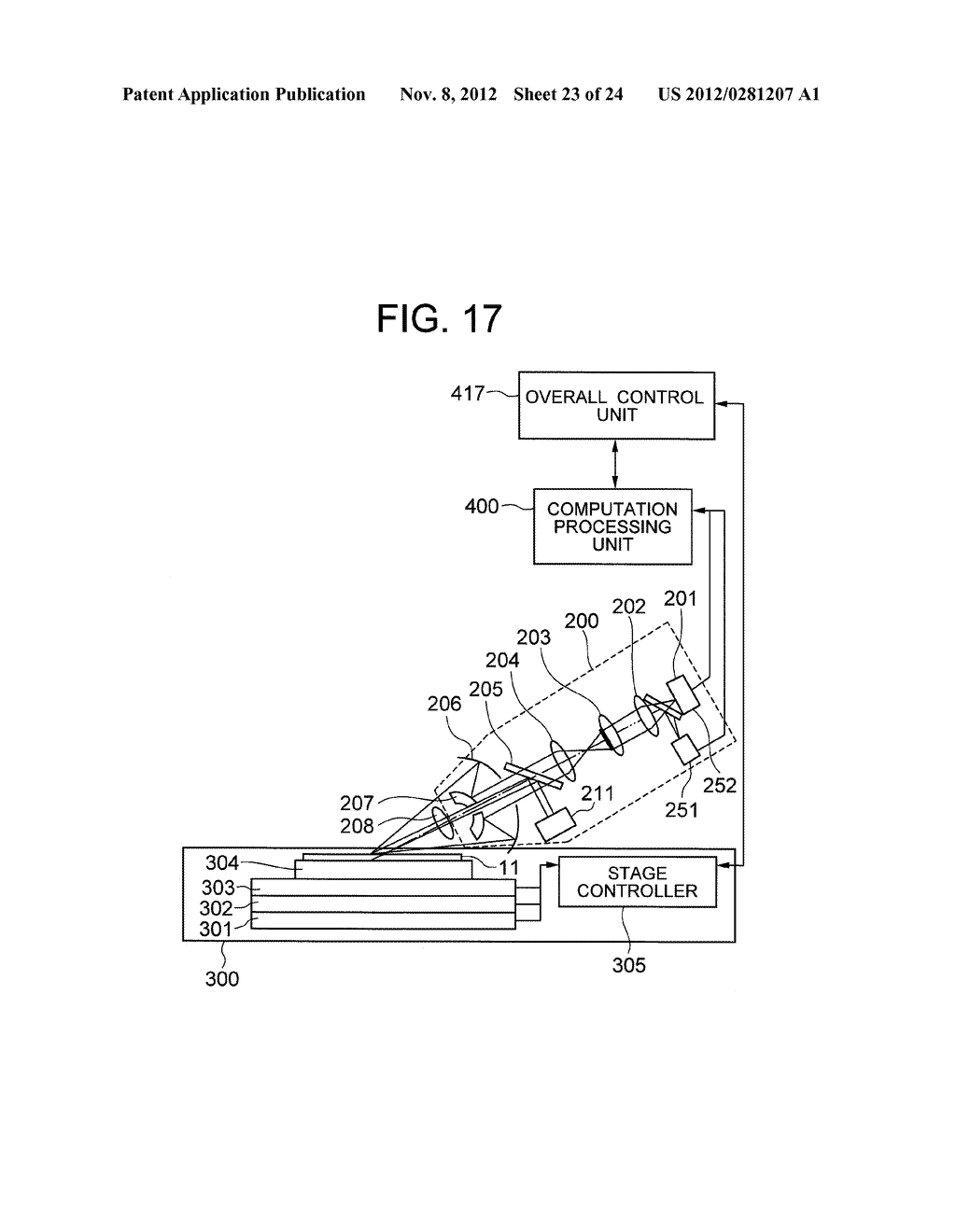 DEFECT INSPECTION DEVICE USING CATADIOPTRIC OBJECTIVE LENS - diagram, schematic, and image 24