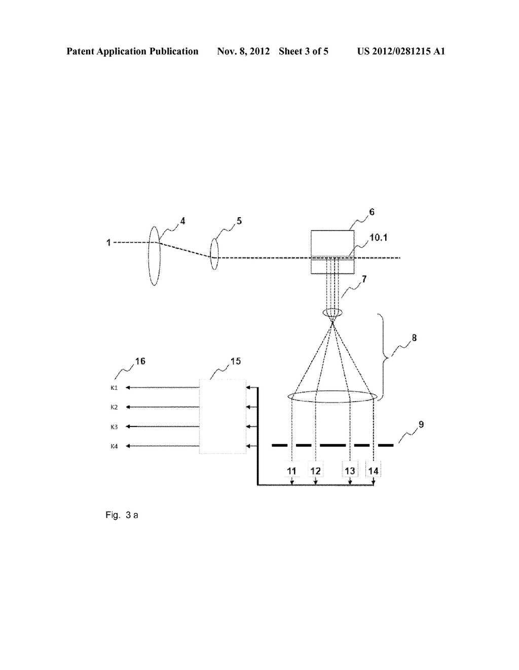 METHOD AND DEVICE FOR DETERMINING THE STATIC AND/OR DYNAMIC SCATTERING OF     LIGHT - diagram, schematic, and image 04
