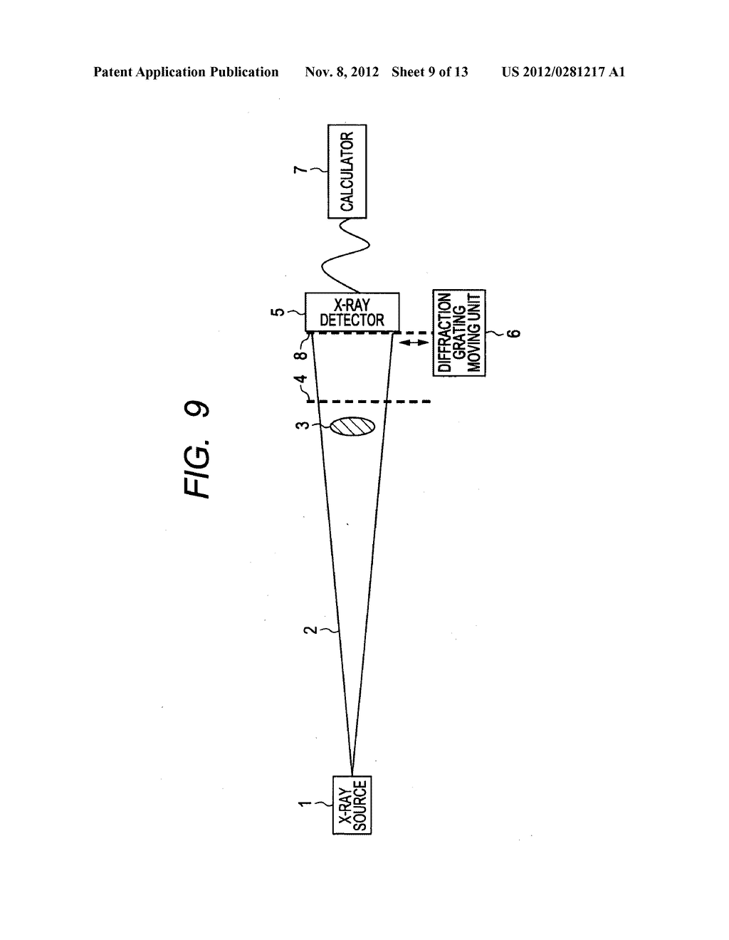 X-RAY IMAGING APPARATUS AND WAVEFRONT MEASURING APPARATUS - diagram, schematic, and image 10