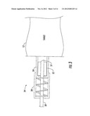 INTERFEROMETRIC MATERIAL SENSING APPARATUS INCLUDING ADJUSTABLE COUPLING     AND ASSOCIATED METHODS diagram and image