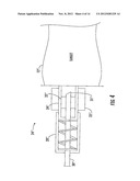 INTERFEROMETRIC MATERIAL SENSING APPARATUS INCLUDING ADJUSTABLE COUPLING     AND ASSOCIATED METHODS diagram and image