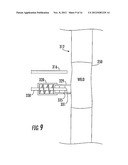 INTERFEROMETRIC MATERIAL SENSING APPARATUS INCLUDING ADJUSTABLE COUPLING     AND ASSOCIATED METHODS diagram and image