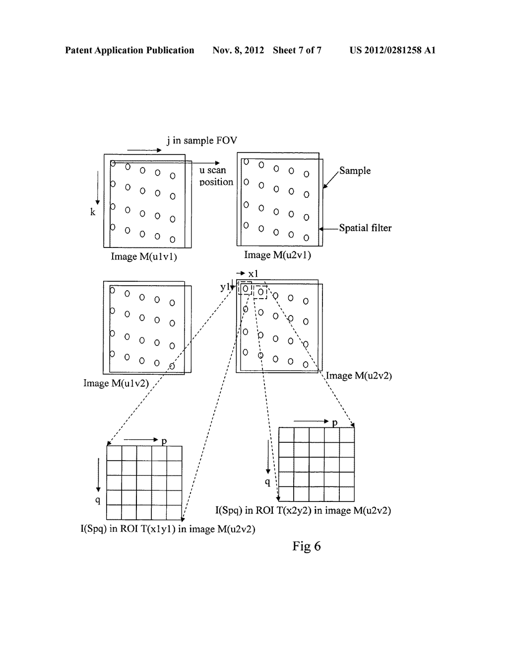 Spatial resolution enhancements in multibeam confocal scanning systems - diagram, schematic, and image 08