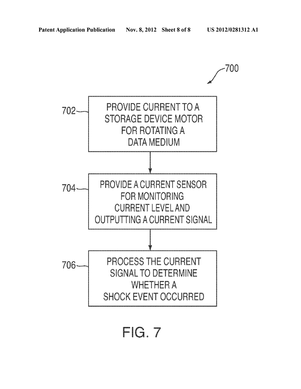 METHOD AND DEVICE FOR HARD DRIVE SHOCK EVENT DETECTION - diagram, schematic, and image 09