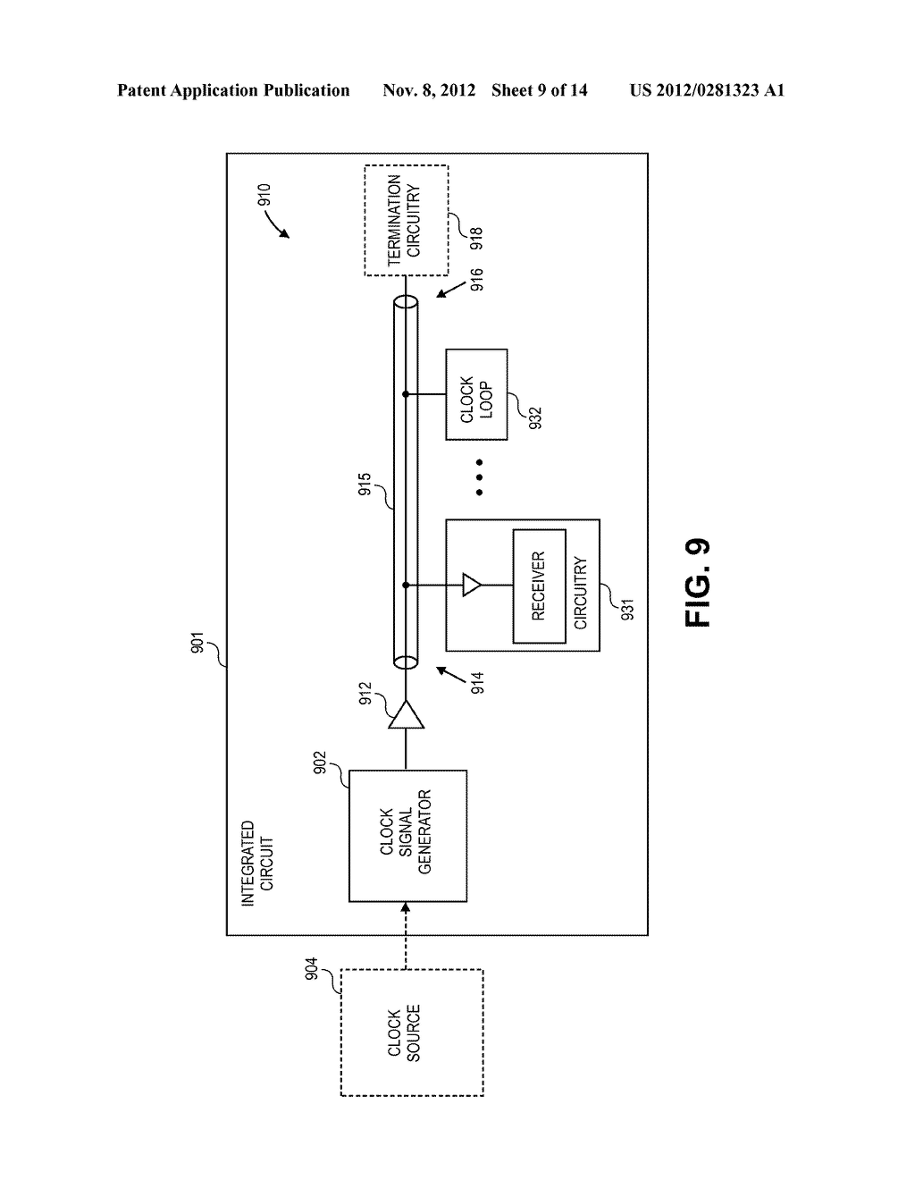 INTEGRATED CIRCUIT PASSIVE SIGNAL DISTRIBUTION - diagram, schematic, and image 10