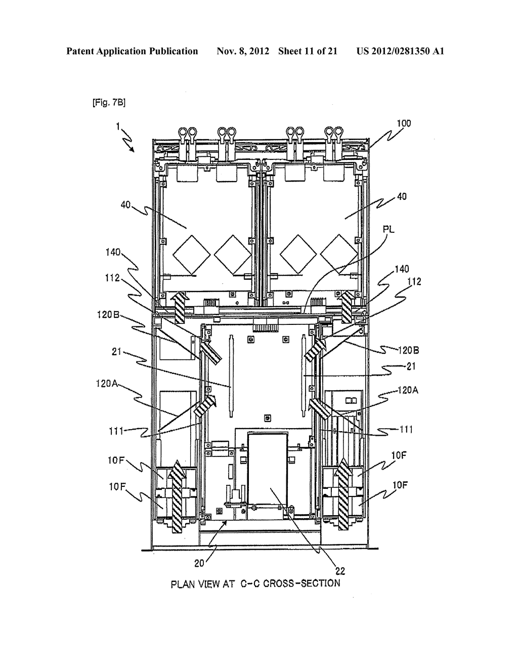 STORAGE APPARATUS, STORAGE CONTROLLER FOR STORAGE APPARATUS, CHASSIS FOR     STORAGE CONTROLLER - diagram, schematic, and image 12