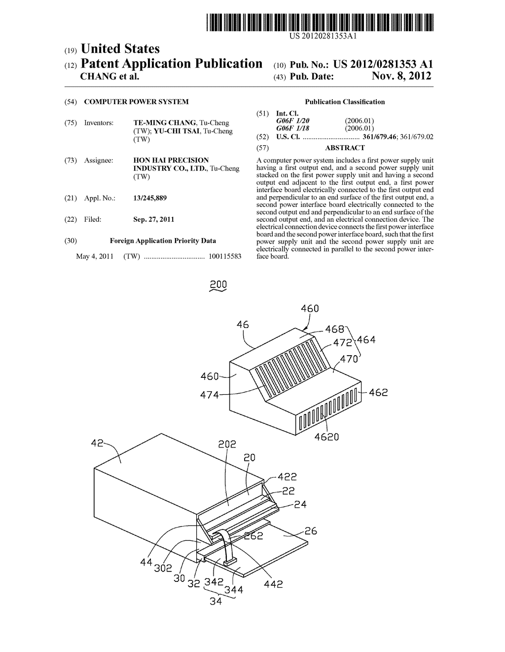 COMPUTER POWER SYSTEM - diagram, schematic, and image 01